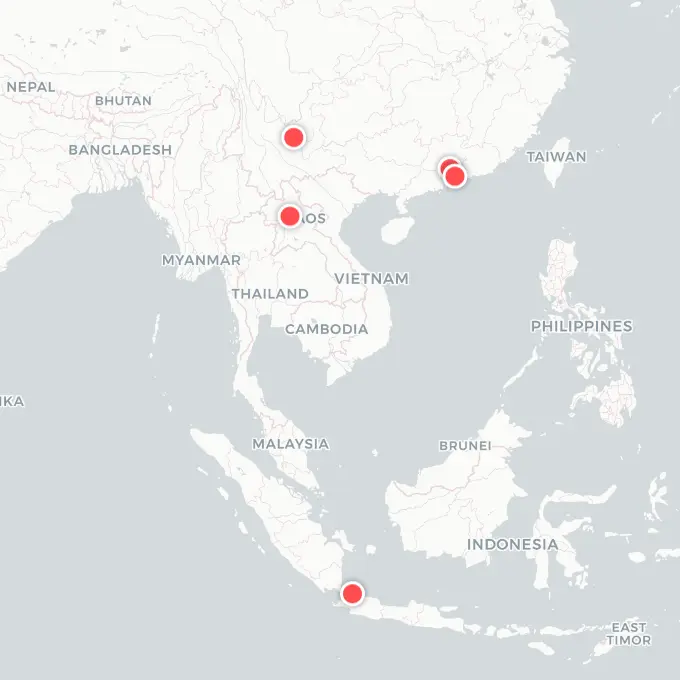Our Offices, Labs, and Factories - Shenzhen China, Dongguan China, Kunming China, Laos, Indonesia